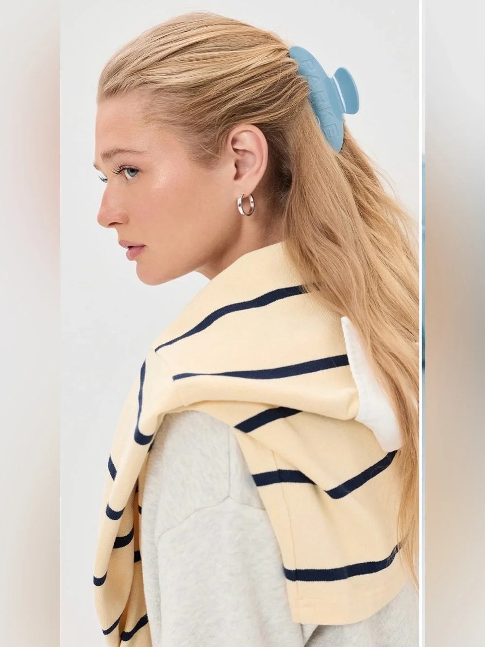 PARKE Claw Clip Martha’s Vineyard Exclusive - Frosting